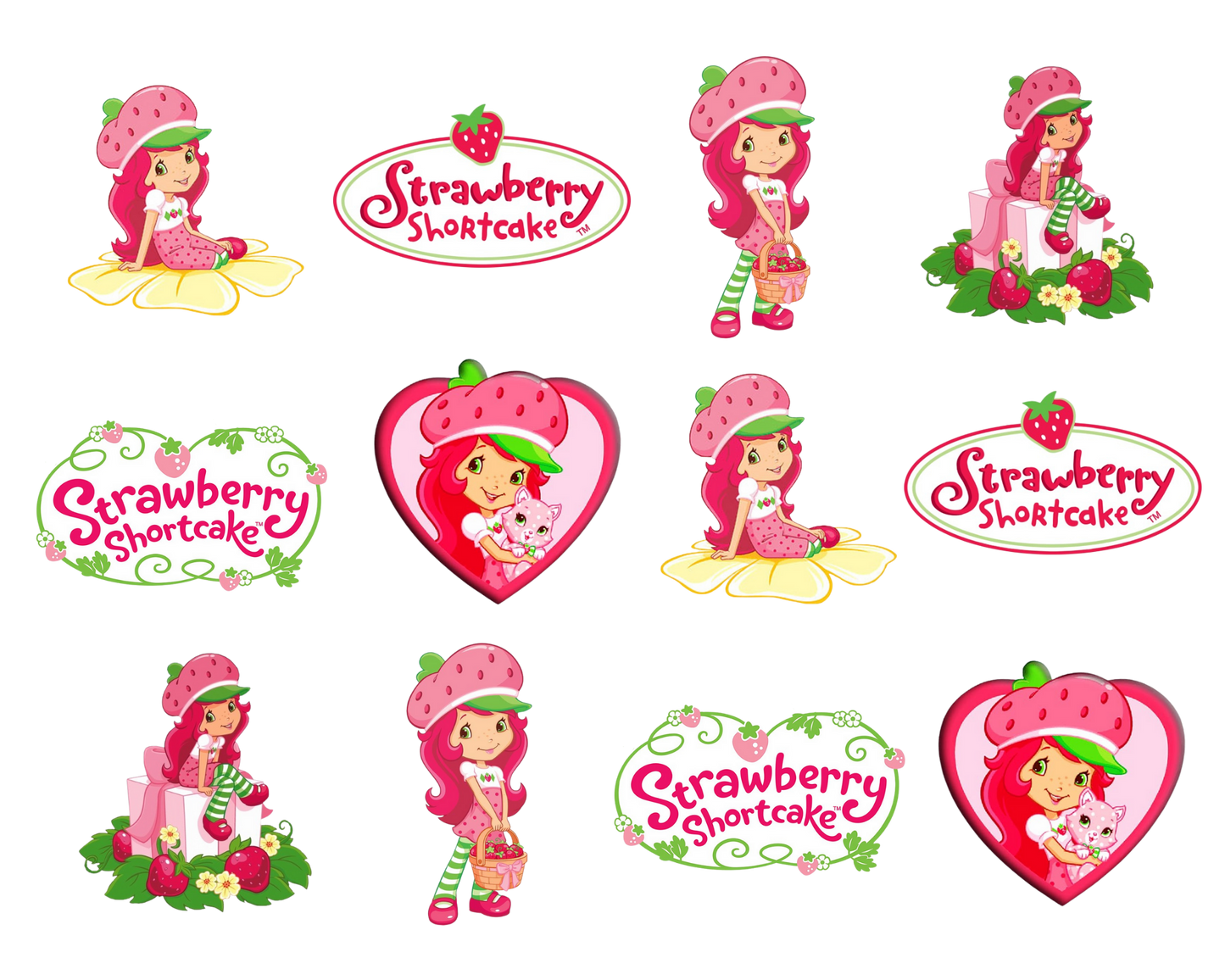 Strawberry Shortcake Template