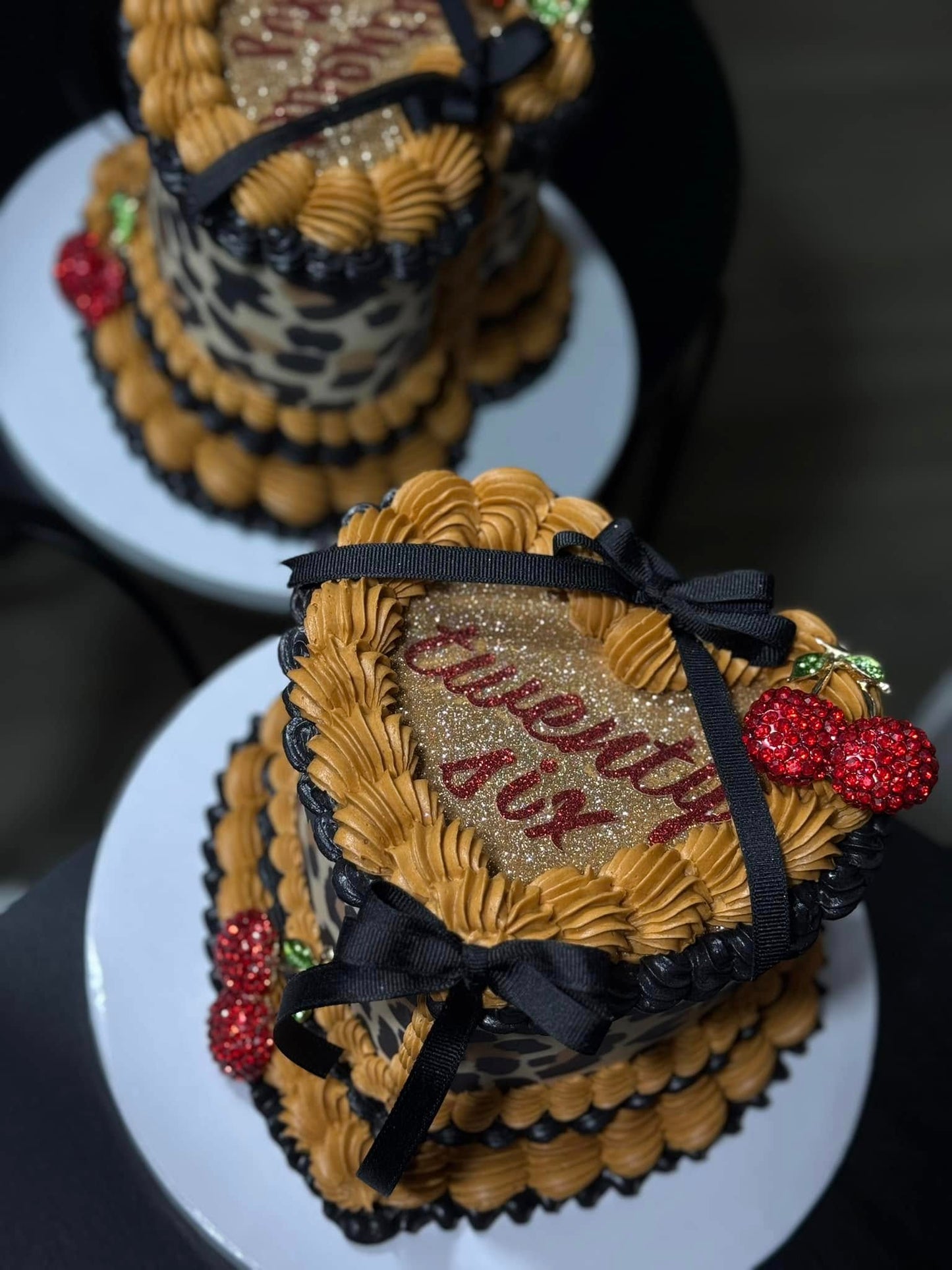 Heart Shape Custom 2-Layered Cake