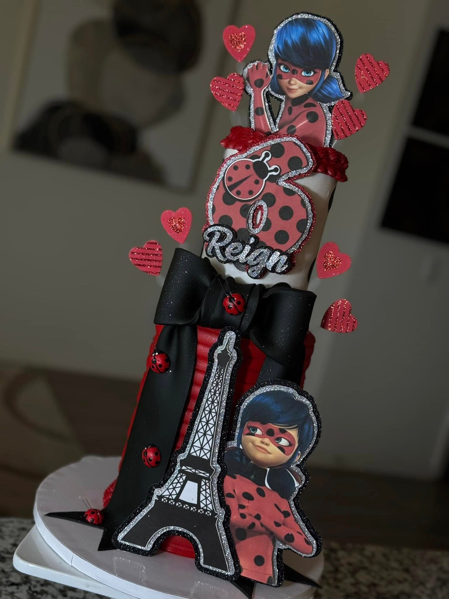 Mini Two-Tier Custom Cake