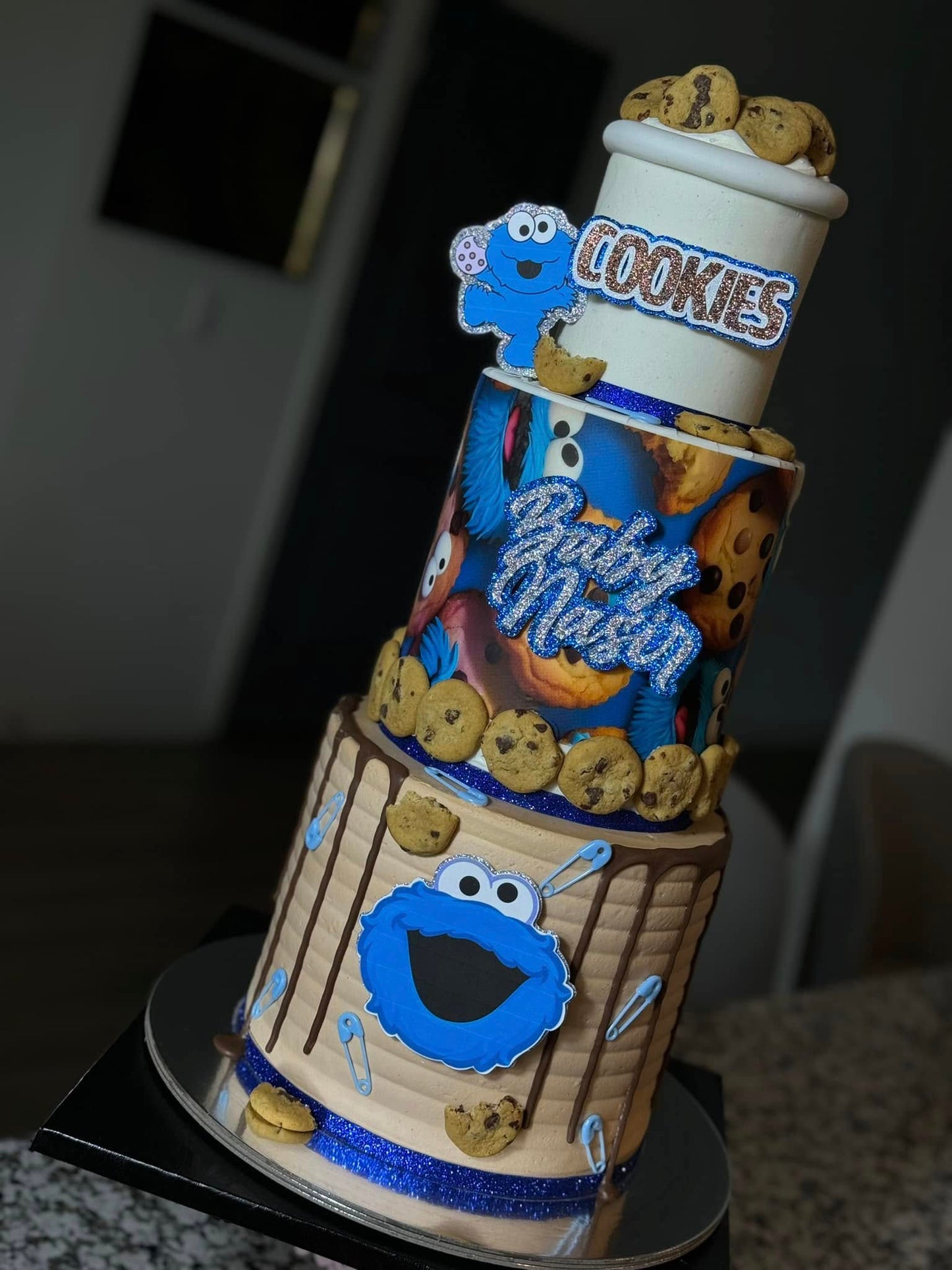 Two-Tier Custom Cake