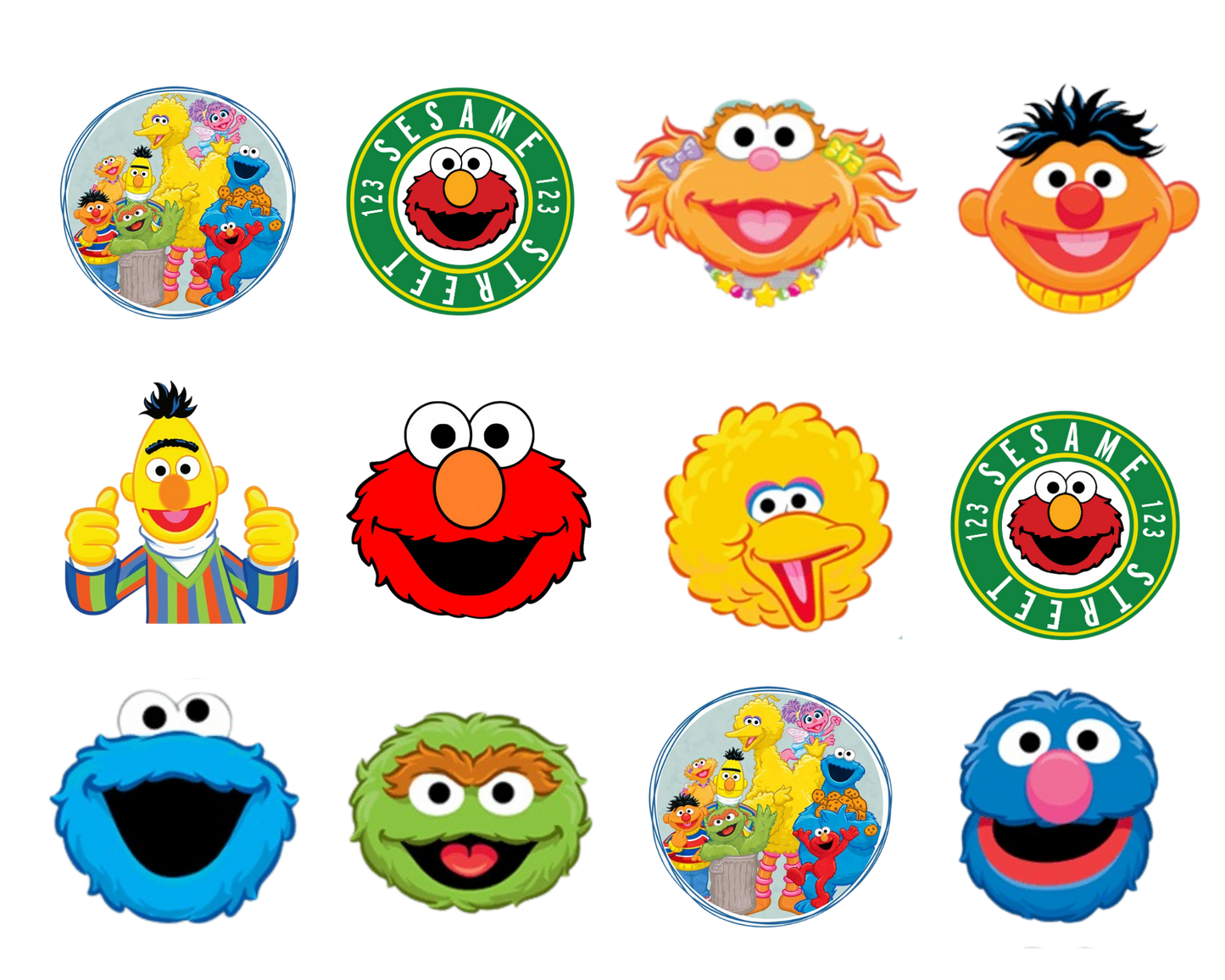 Sesame Street Template