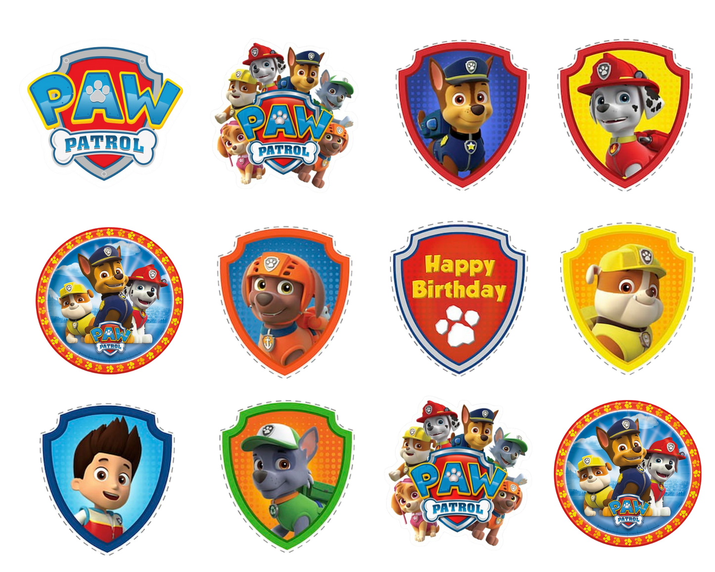 Paw Patrol Template
