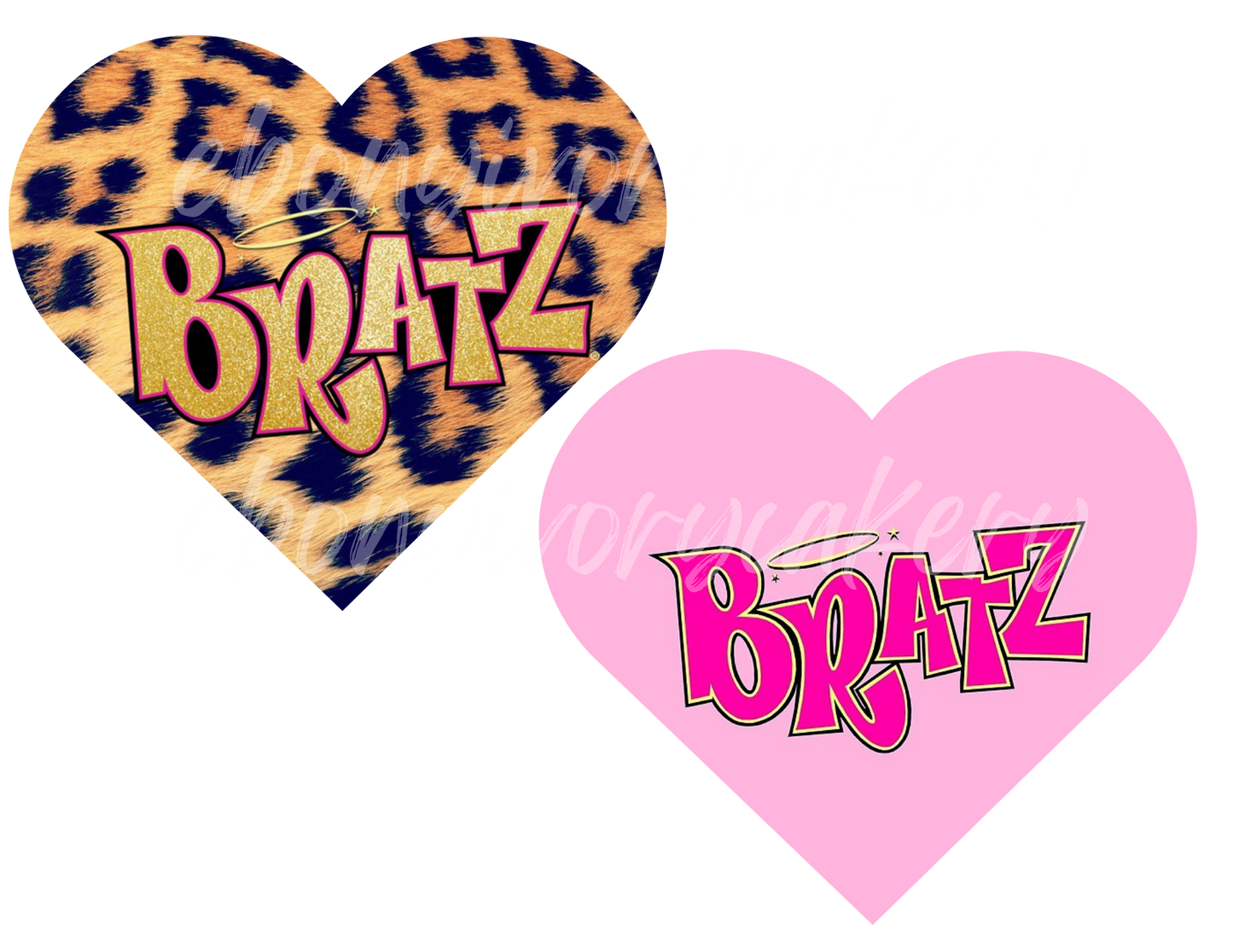 Bratz 6 inch Heart Template