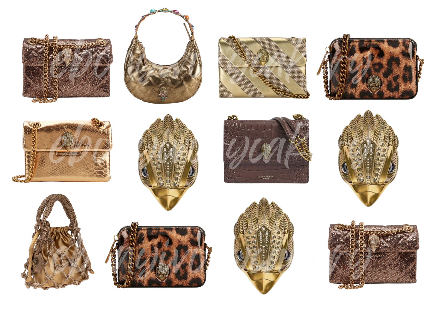 Bronze/Gold Kurt Geiger Collection