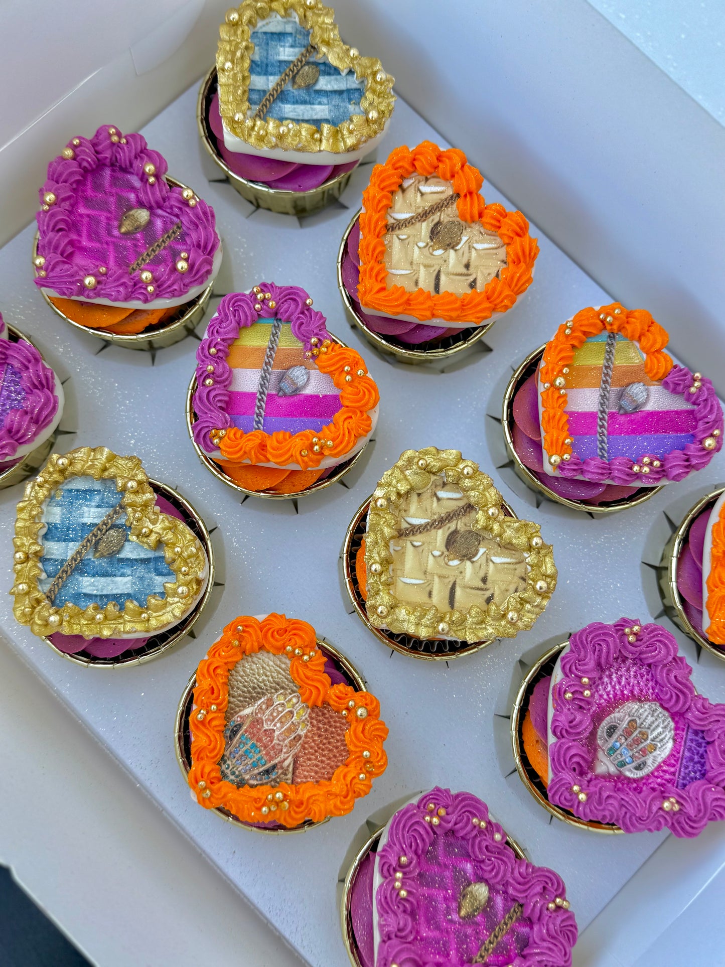 Edible Heart Cupcake Toppers/Cupcakes Video Tutorial