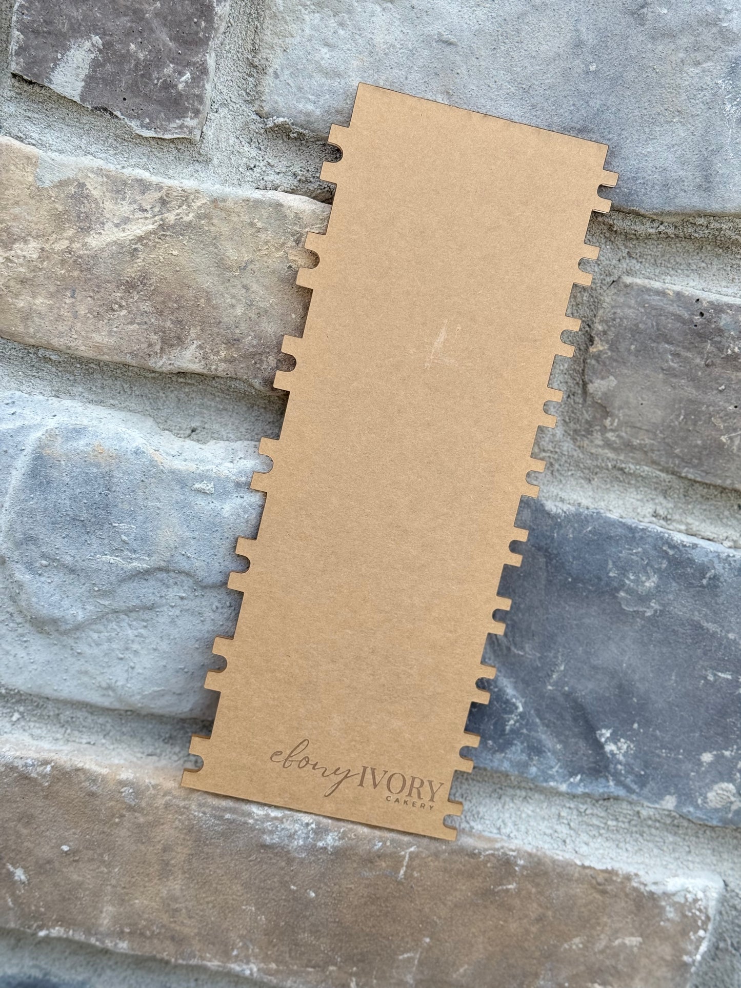 111 Acrylic Textured Cake Comb