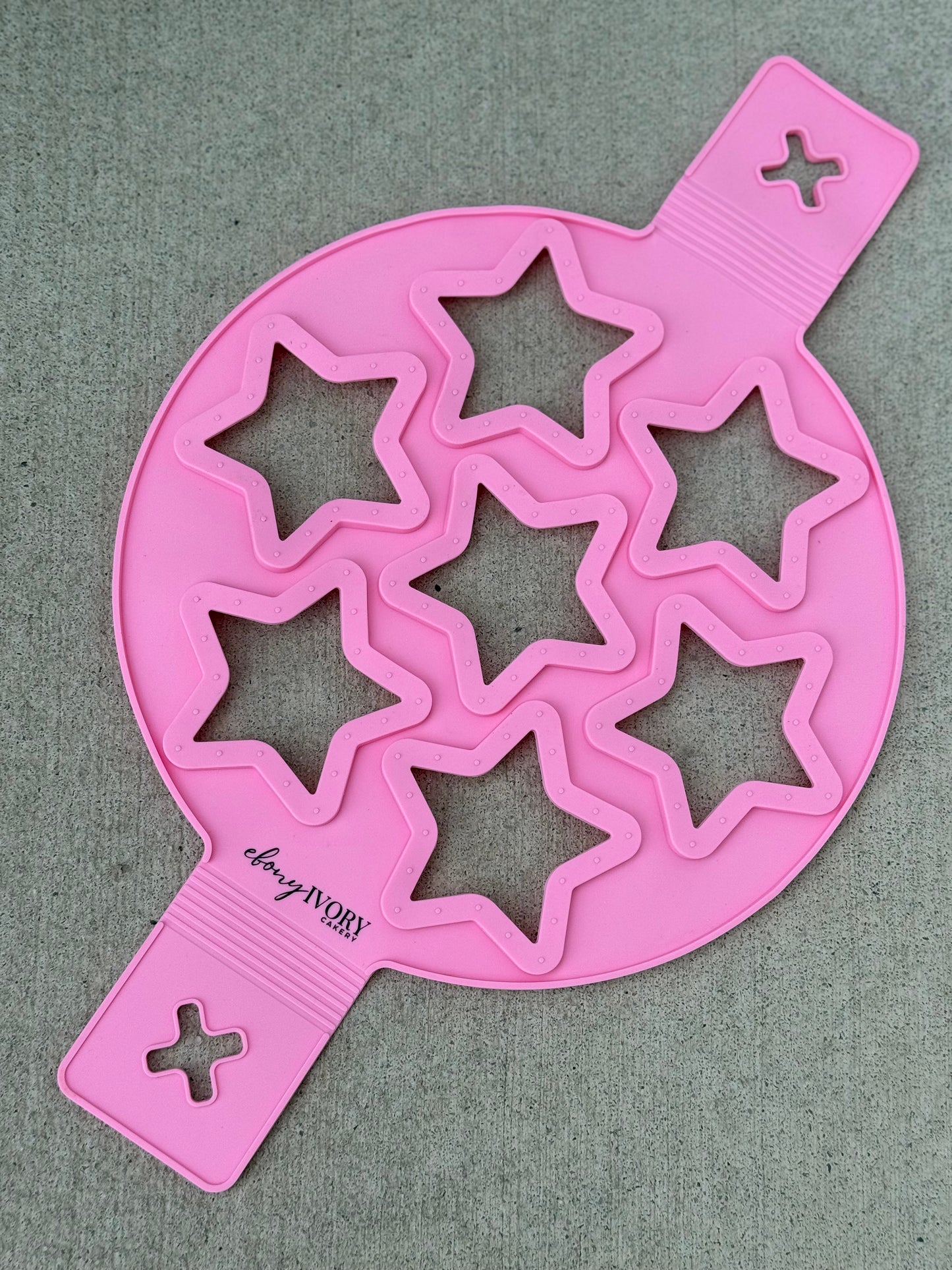 Star Cupcake Topper Silicone Mold
