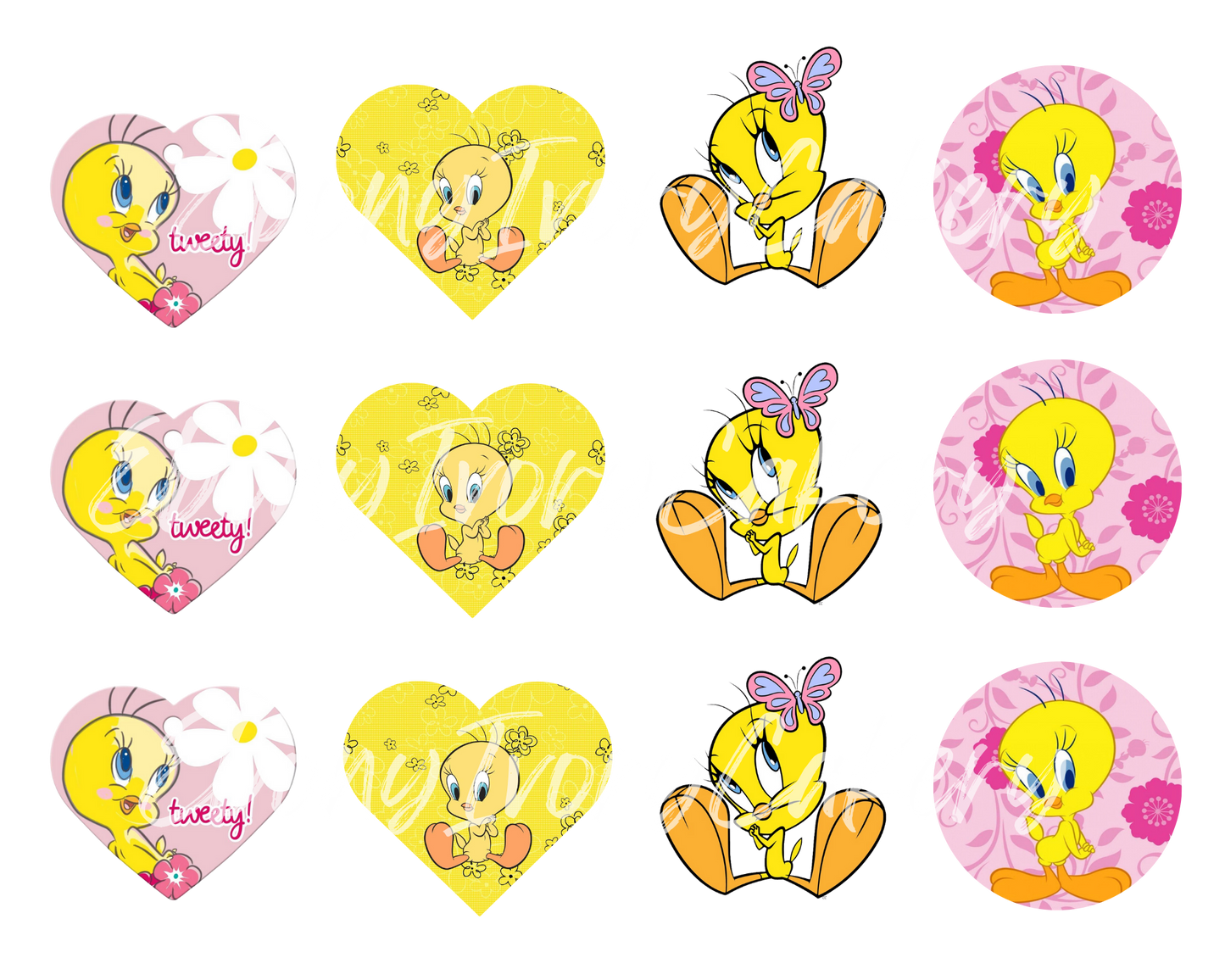 Tweety Bird Template Bundle