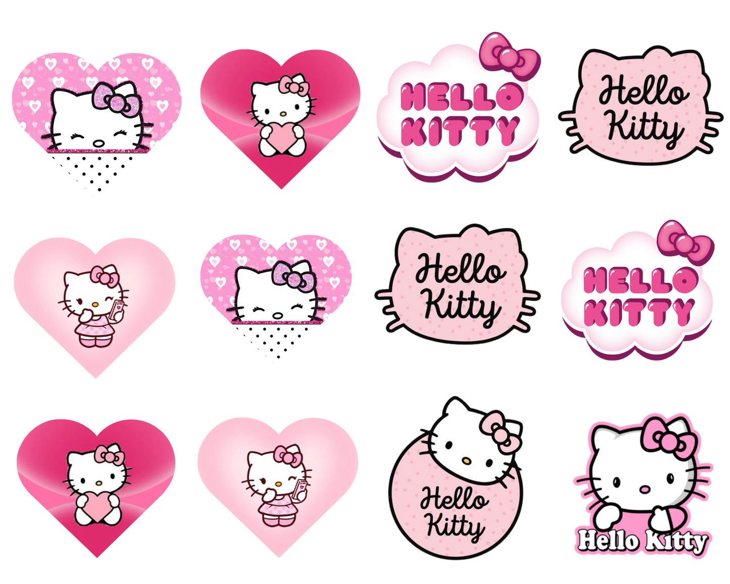 Hello Kitty Template Bundle