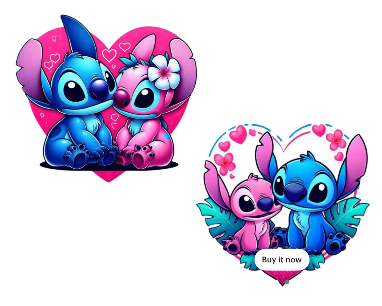 Stitch and Angel Template Bundle