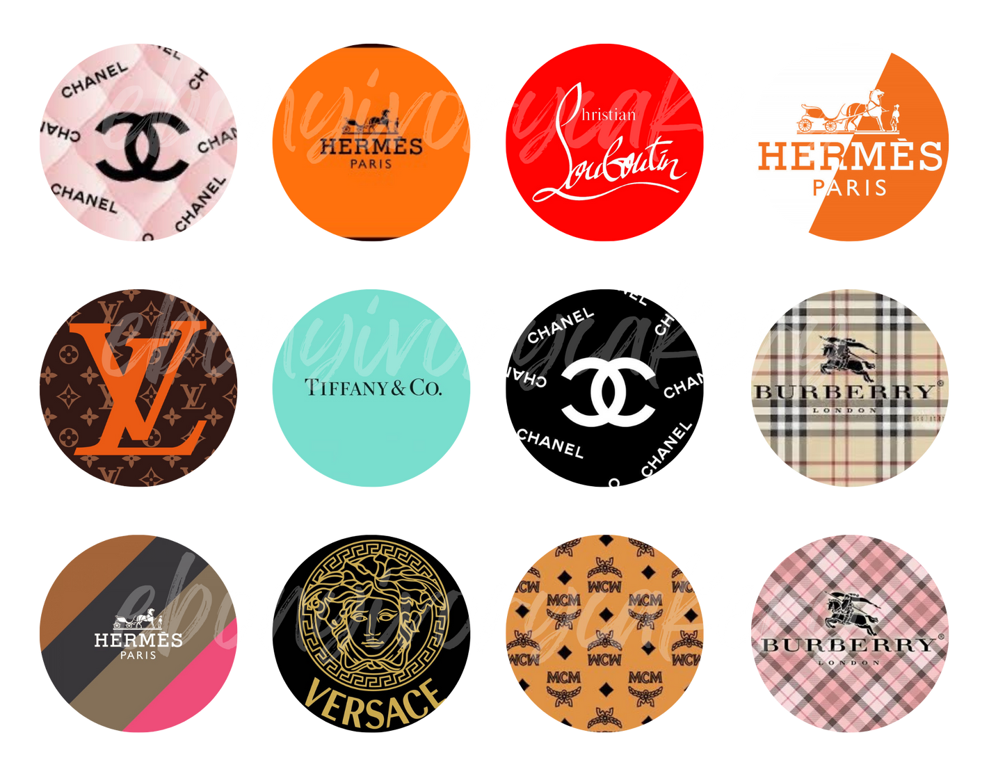 Round Multi Designer Collection 3