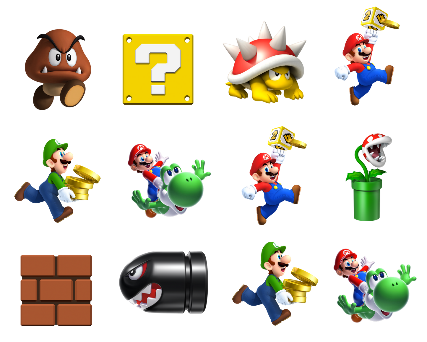 Super Mario Template