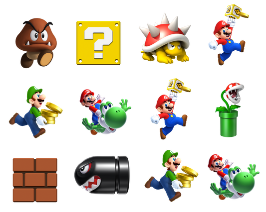 Super Mario Template