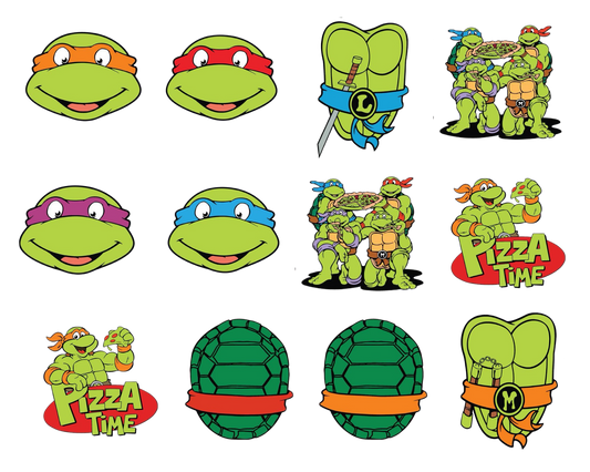 Ninja Turtles Template