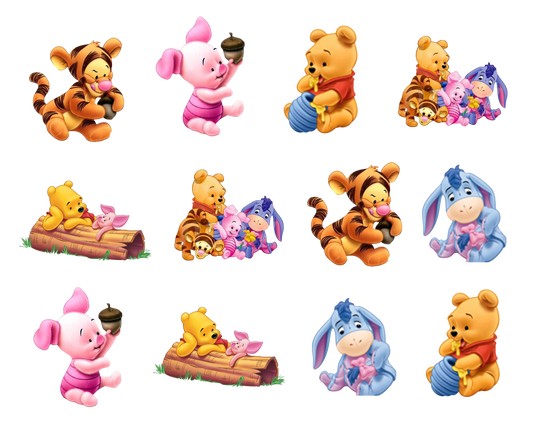 Winnie the Pooh Template Bundle