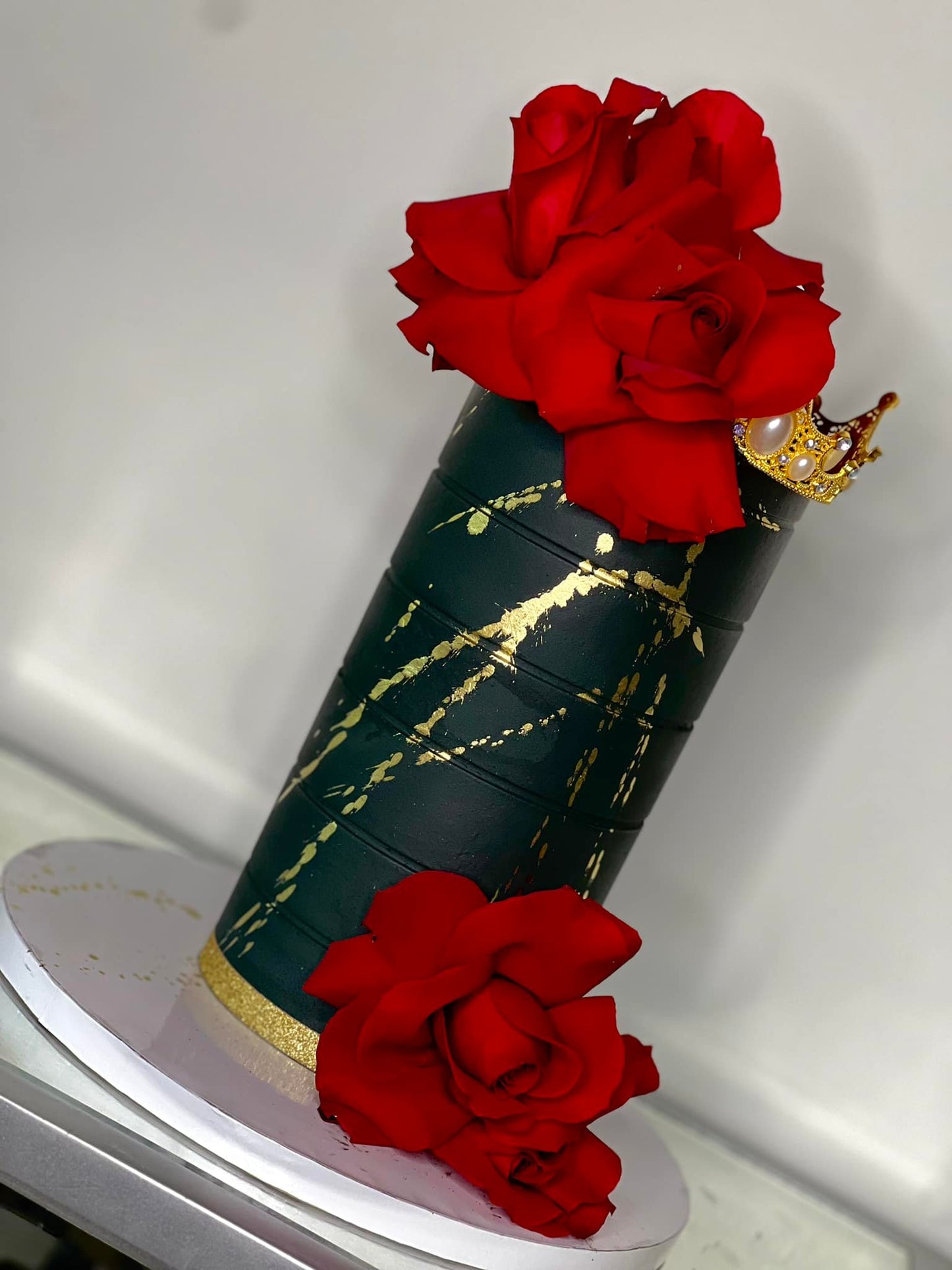 Tall 4-Layer Custom Cake