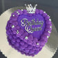 Heart-Shaped Custom Cake