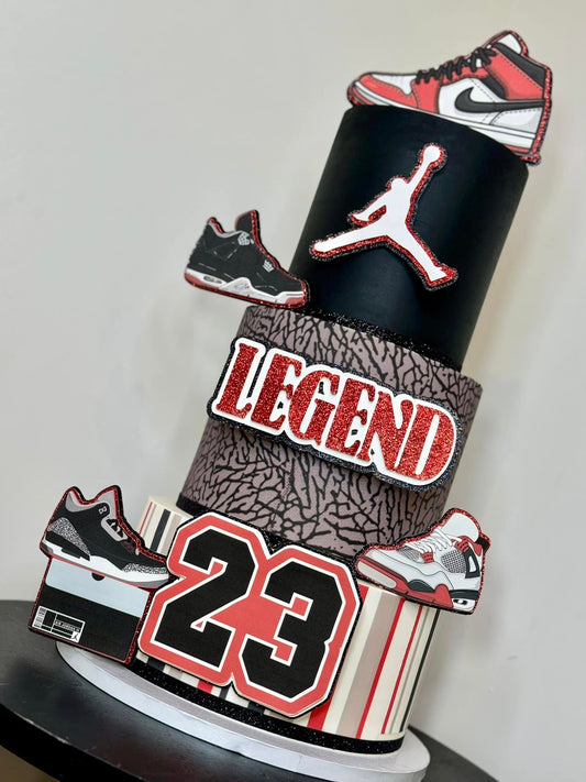 Three-Tier Custom Cake