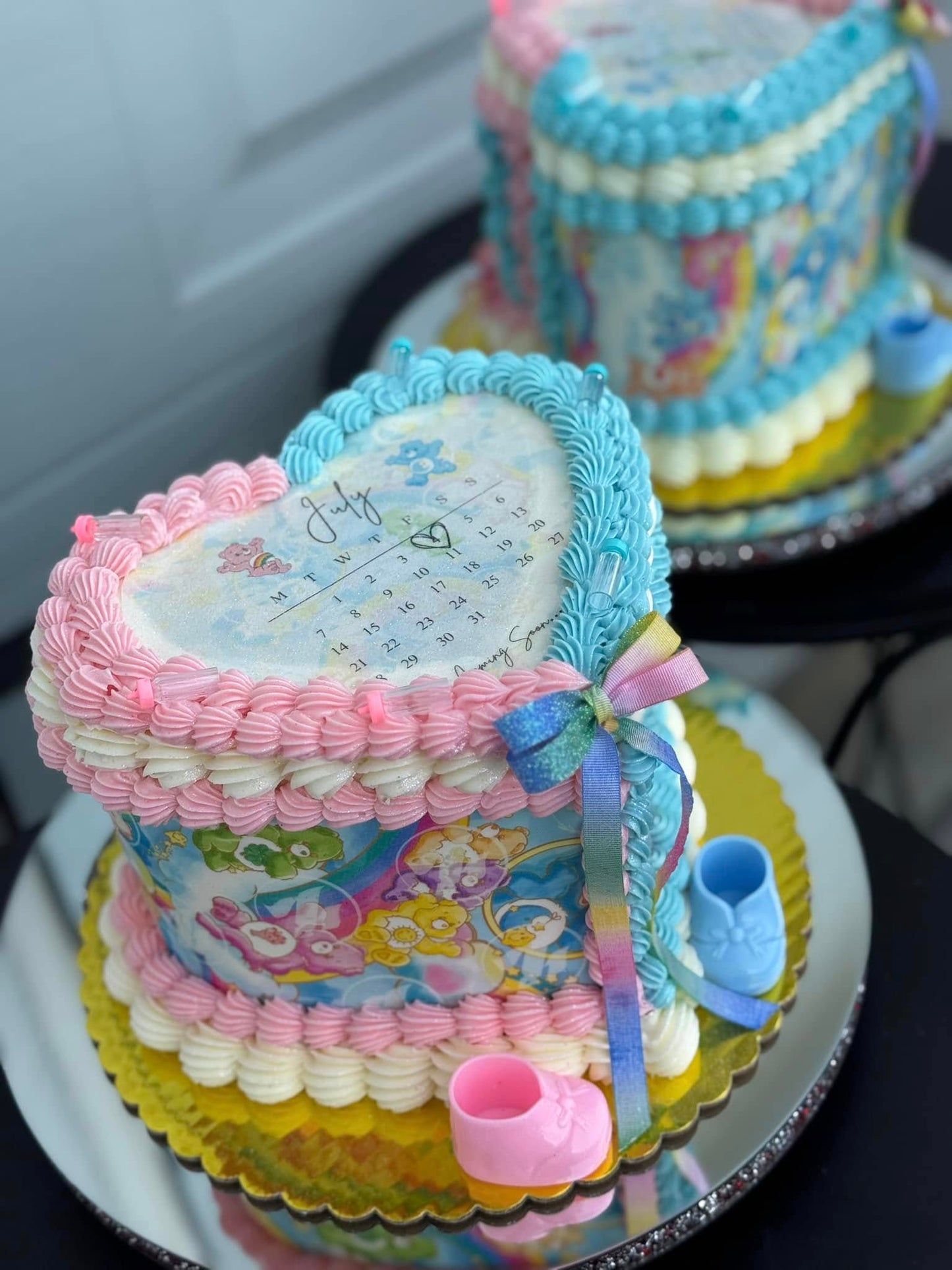Heart Shape Custom 2-Layered Cake