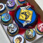 Deluxe Bento Box-8 Cupcakes & 1 Heart Shaped Cake (6in)
