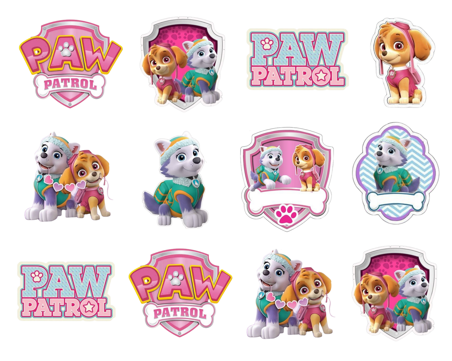 Girl Paw Patrol Template