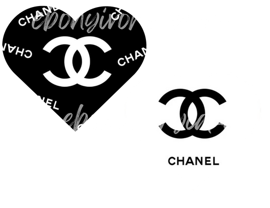 Chanel 6 inch Heart Templates