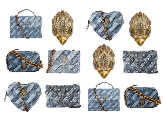 Denim and Gold Kurt Geiger Collection