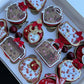 Video Tutorial on How to Make Non-Edible Card Stock Cupcake Toppers (Coach Cherry Theme)