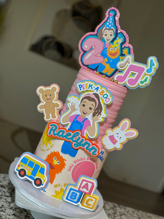 Two-Tier Custom Cake