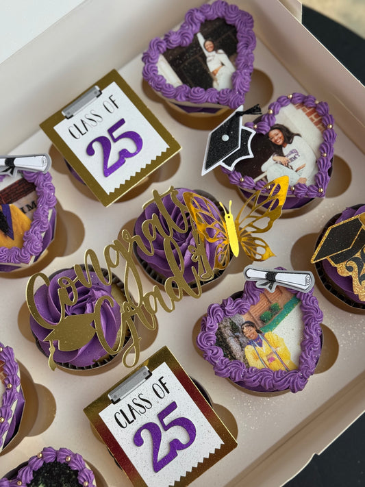 12 Glam Custom Cupcakes