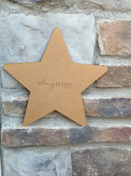 Acrylic Star Cake Template