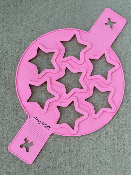 Star Cupcake Topper Silicone Mold