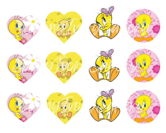 Tweety Bird Template Bundle