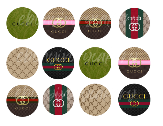 Round Gucci Toppers