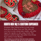 Bento Box w/ 5 Custom Cupcakes Video Tutorial