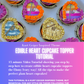 Edible Heart Cupcake Toppers/Cupcakes Video Tutorial