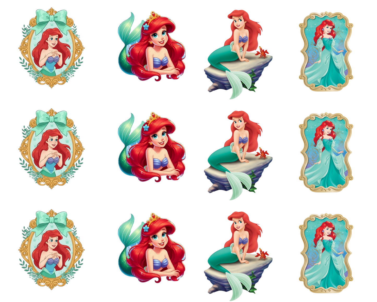Little Mermaid Template