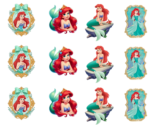 Little Mermaid Template