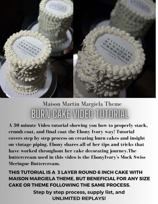 Burn Cake Video Tutorial