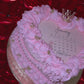 Heart Shape Custom 2-Layered Cake