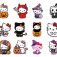 Spooky Hello Kitty Template Set